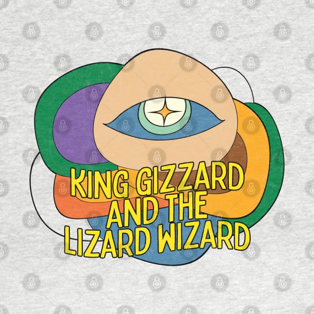 King Gizzard and the Lizard Wizard / Original Psychedelic Design by DankFutura
